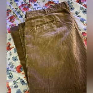 Ralph Lauren polo corduroy tan 42x30 fits like 40x32 good condition.